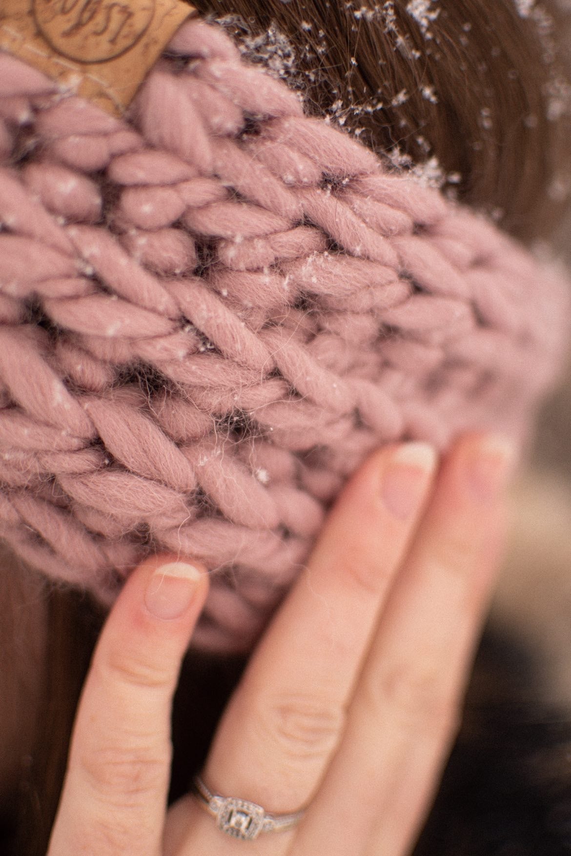 Bandeaux de laine Torsadés