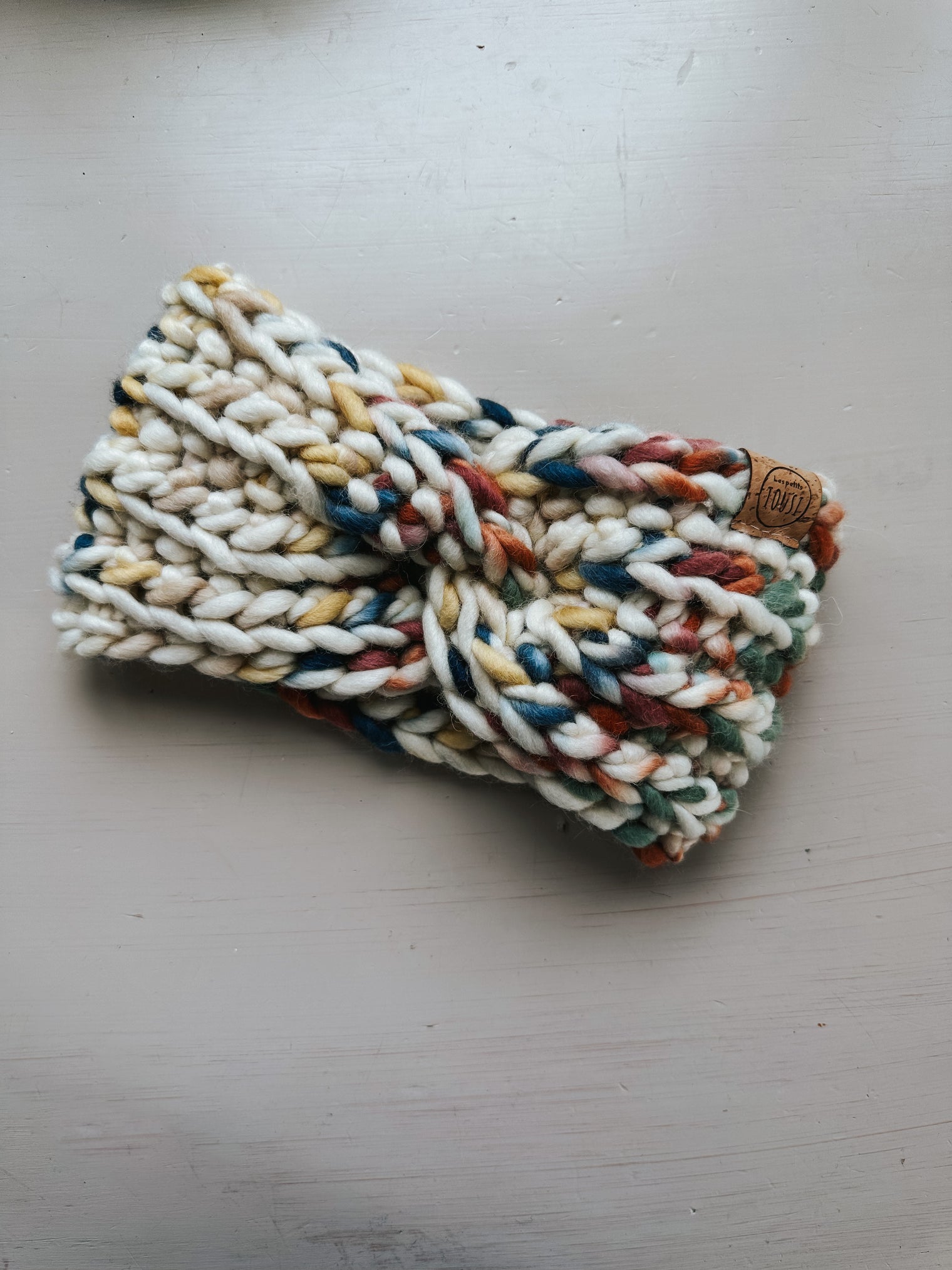 Bandeaux de laine Torsadés