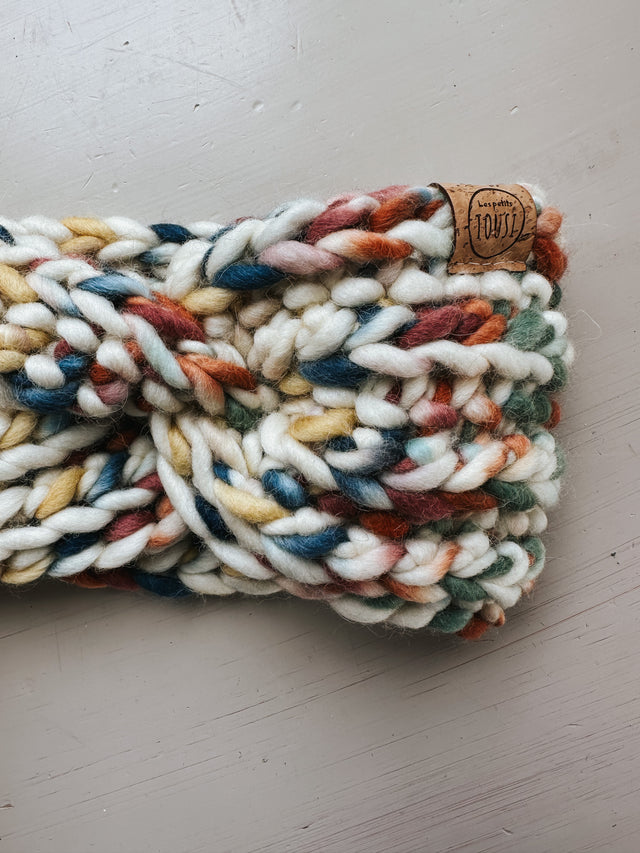 Bandeaux de laine Torsadés