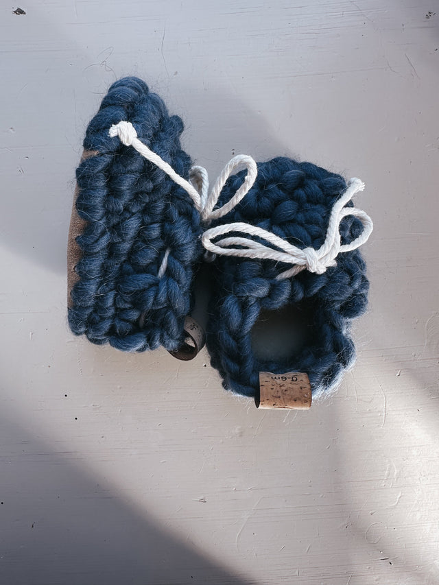 Pantoufles style LOAFERS minis - Collection AH2024 - Les petits Tousi