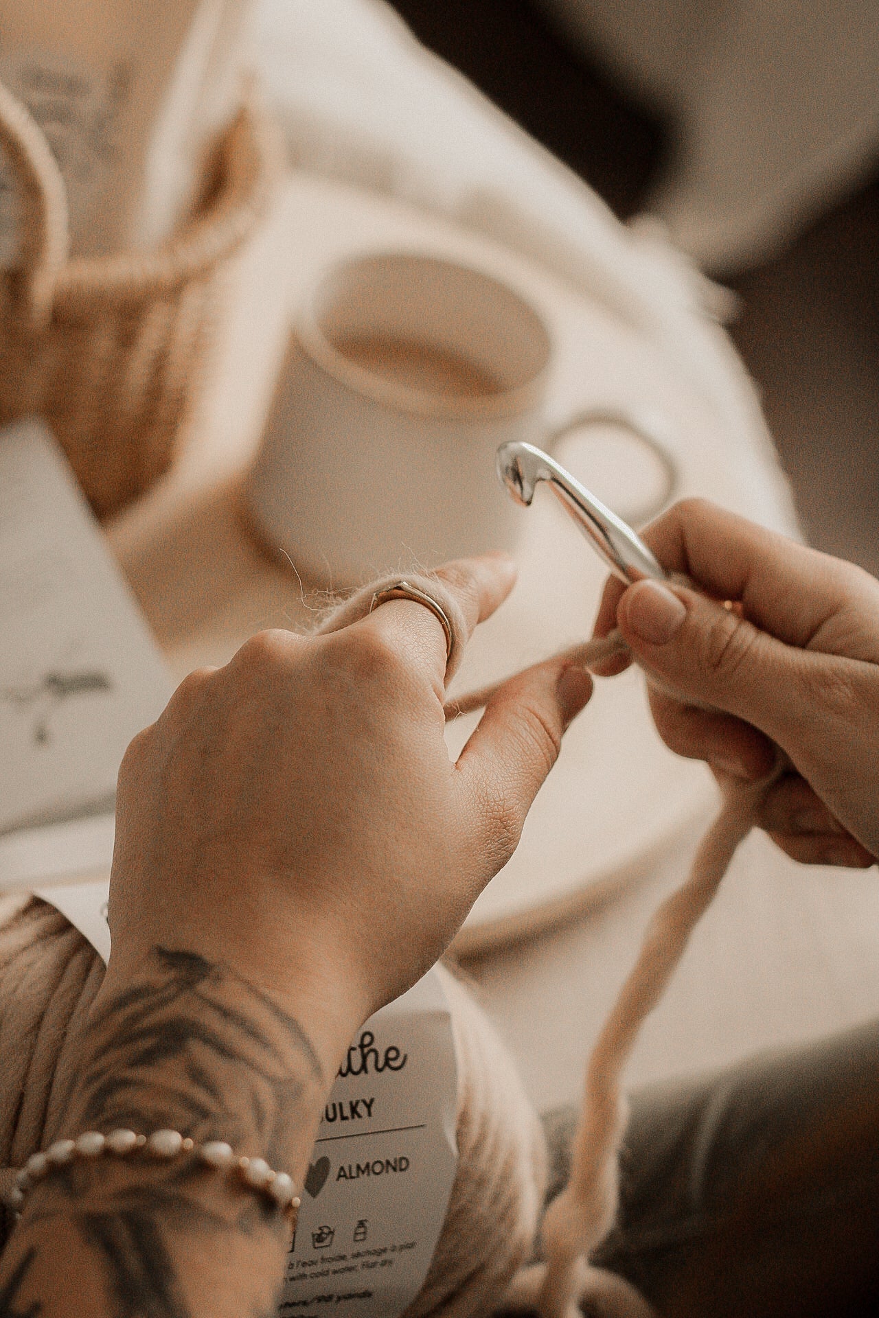 Laine, outils et patrons