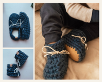 Ensemble cadeau :  Pantoufles MAMAN & BÉBÉ