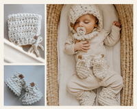Ensemble cadeaux : PANTOUFLES ET BONNET