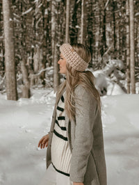 Bandeaux de laine Torsadés