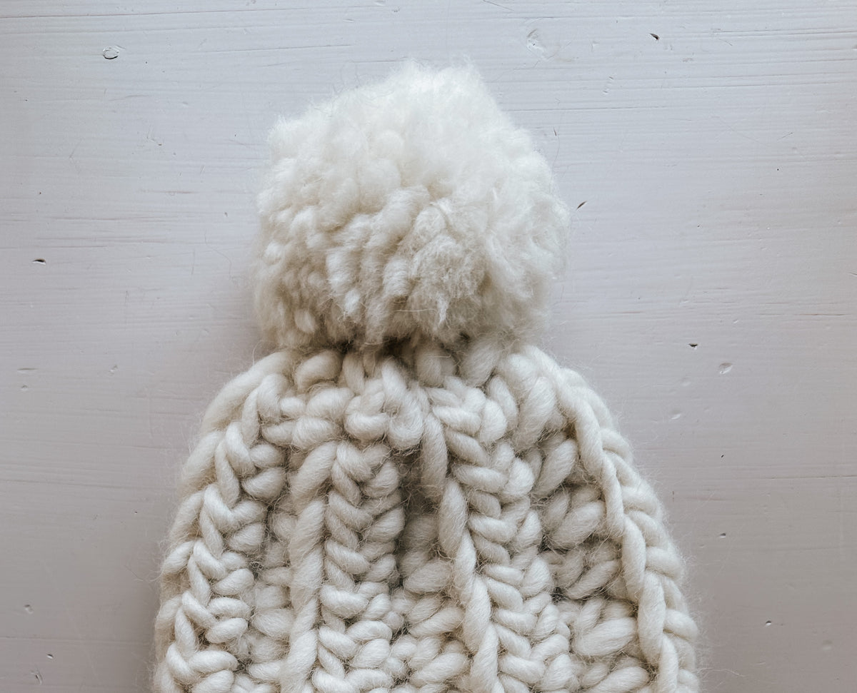 LEON wool pompom beanie - Pre-order