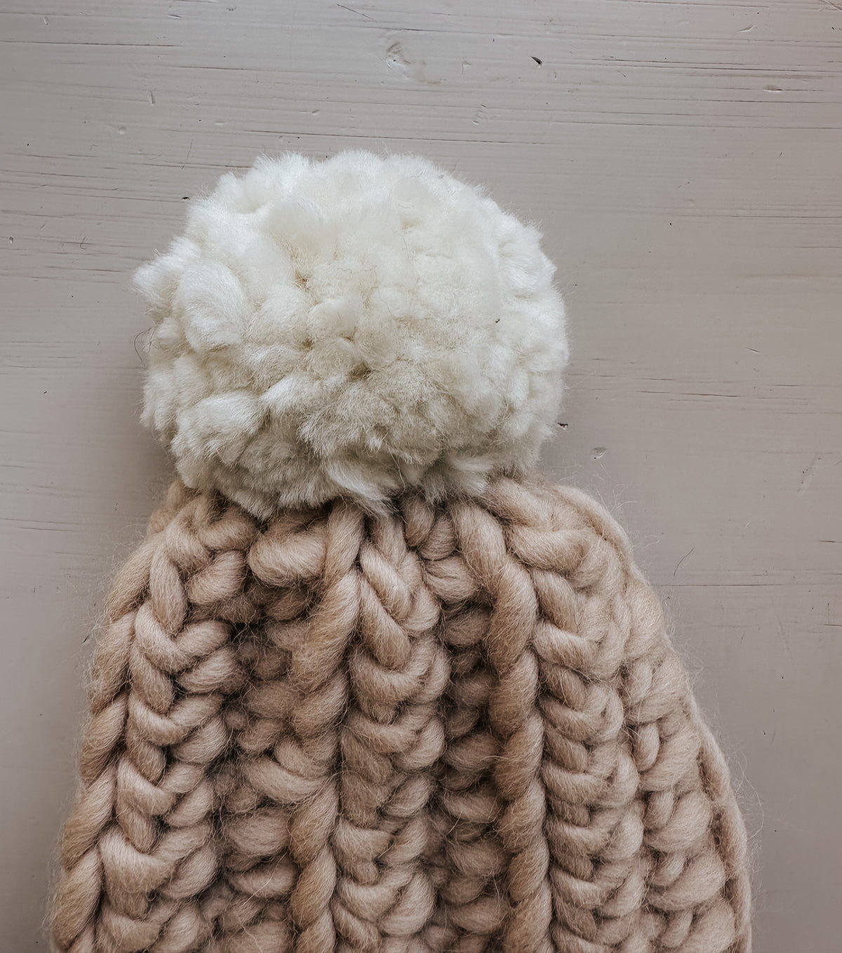 LEON wool pompom beanie - Pre-order