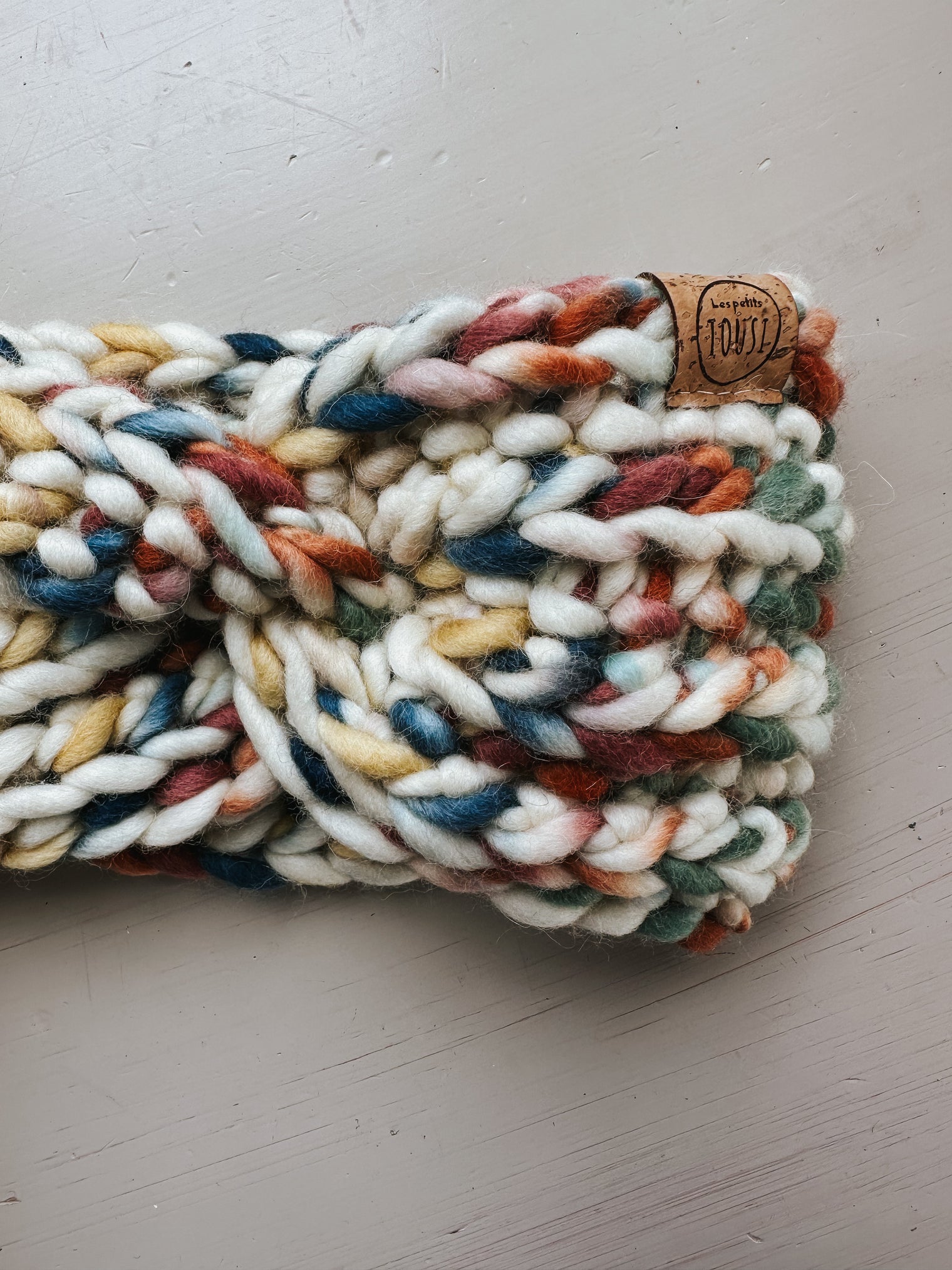 Bandeaux de laine Torsadés