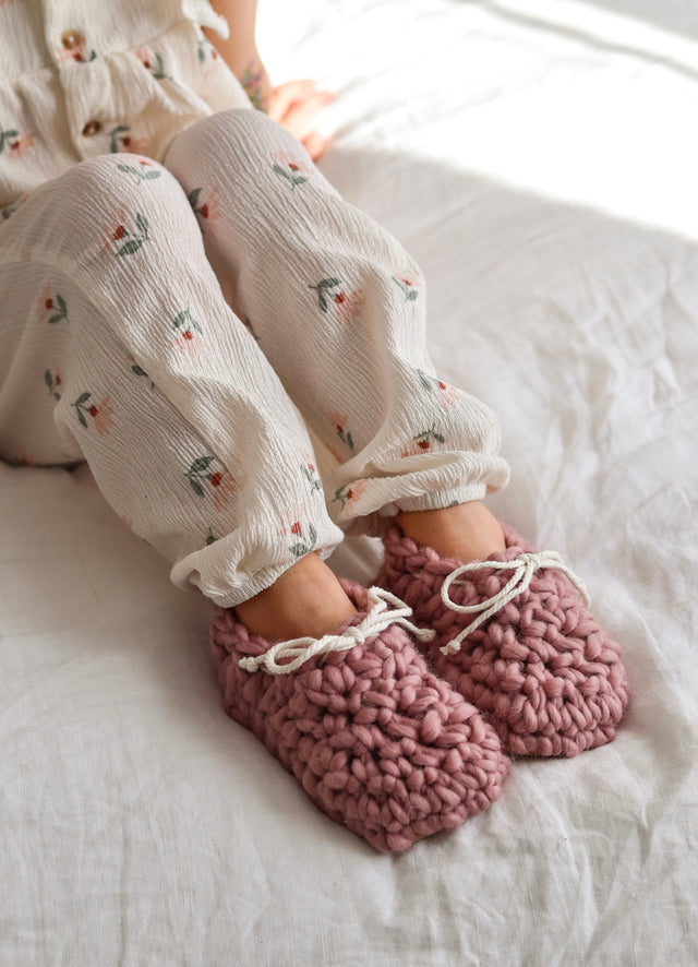 Ensemble cadeau : Pantoufles MAMAN & MINI