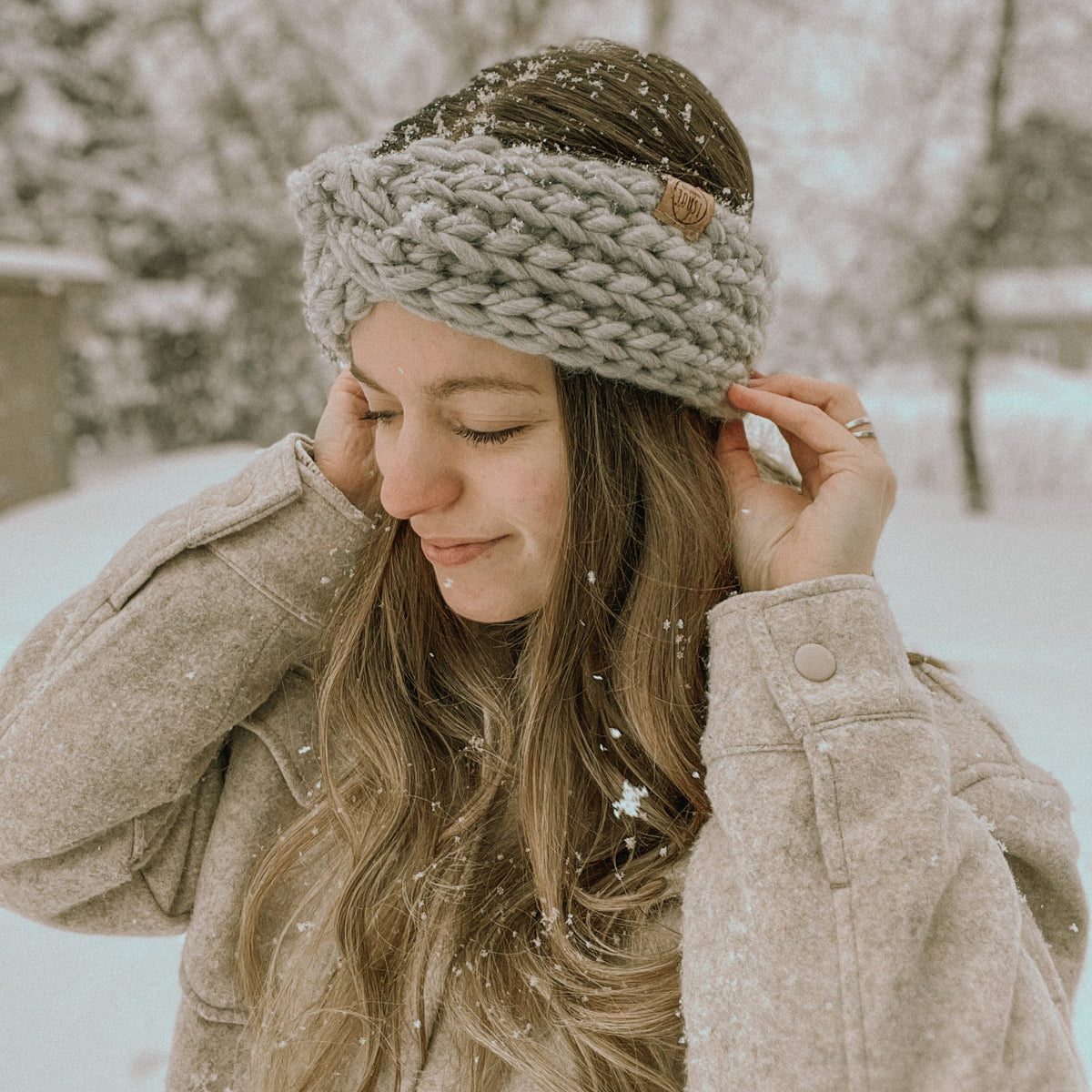 Twisted Headbands in Natural Wool – Les petits Tousi