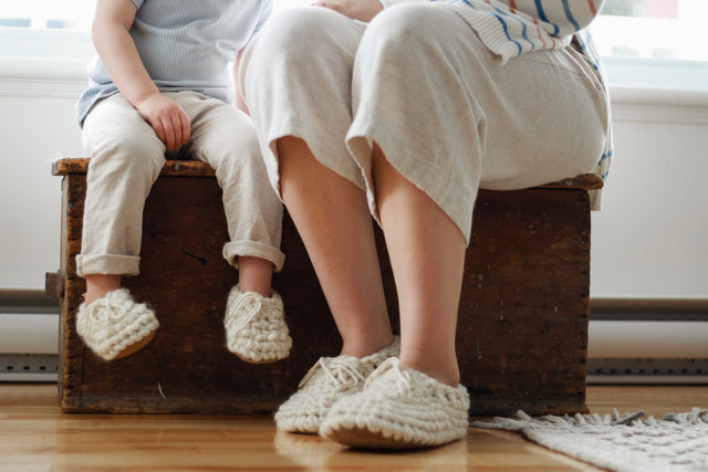 Gift Set: MOM & MINI Slippers