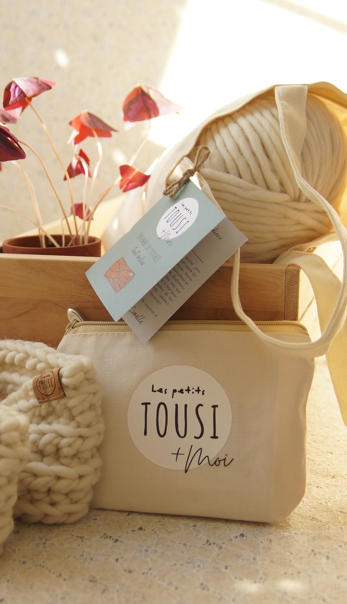 KIT de Crochet - Duo de bandeaux - Les petits Tousi