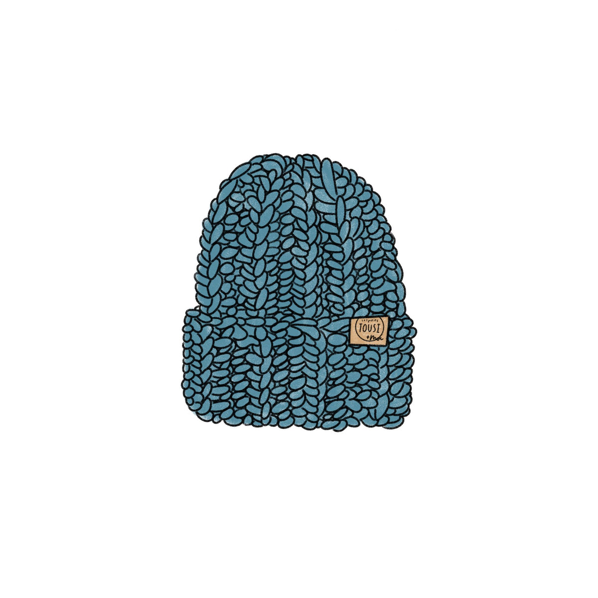 KIT de Crochet - Tuque Alice - Les petits Tousi