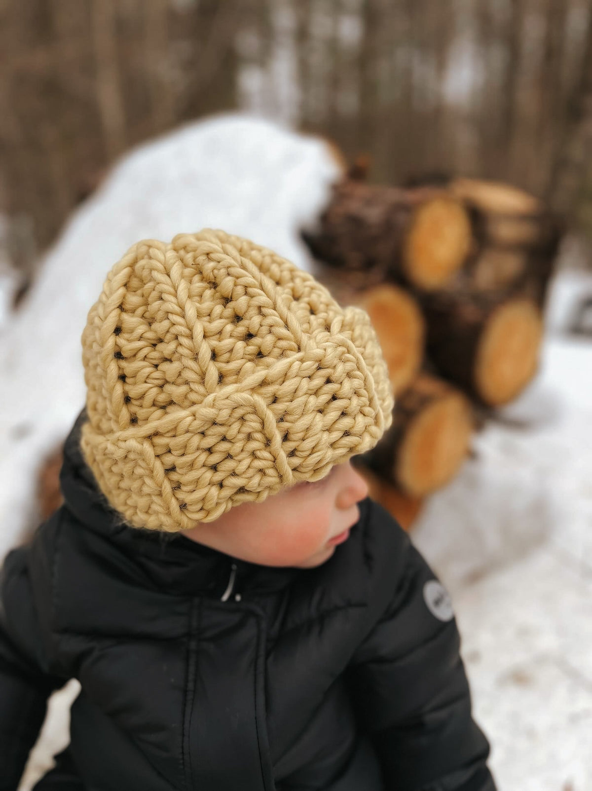 Tuque en laine ALICE - Précommande - Les petits Tousi