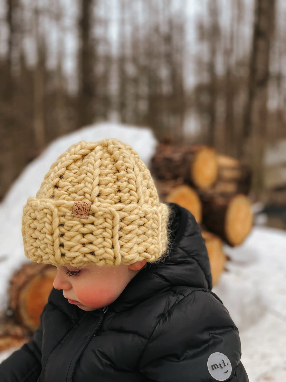 Tuque en laine ALICE - Précommande - Les petits Tousi