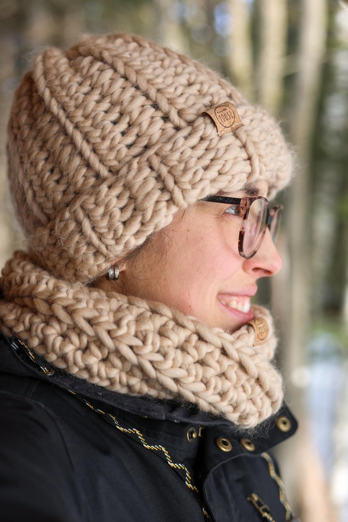 Tuque en laine ALICE - Précommande - Les petits Tousi