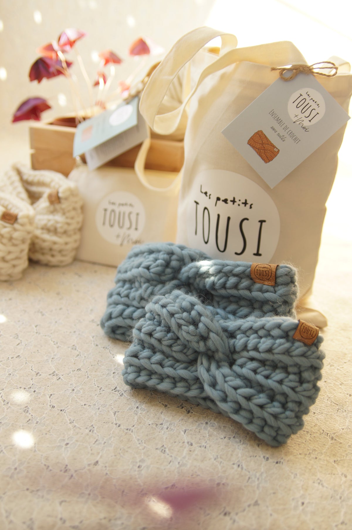 Kit de crochet Duo de bandeaux - Les petits Tousi