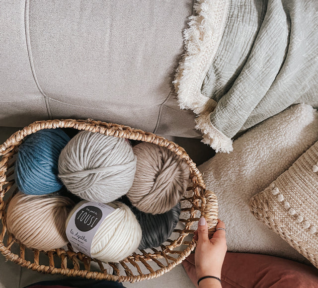 Laine naturelle - la Agathe - Les petits Tousi