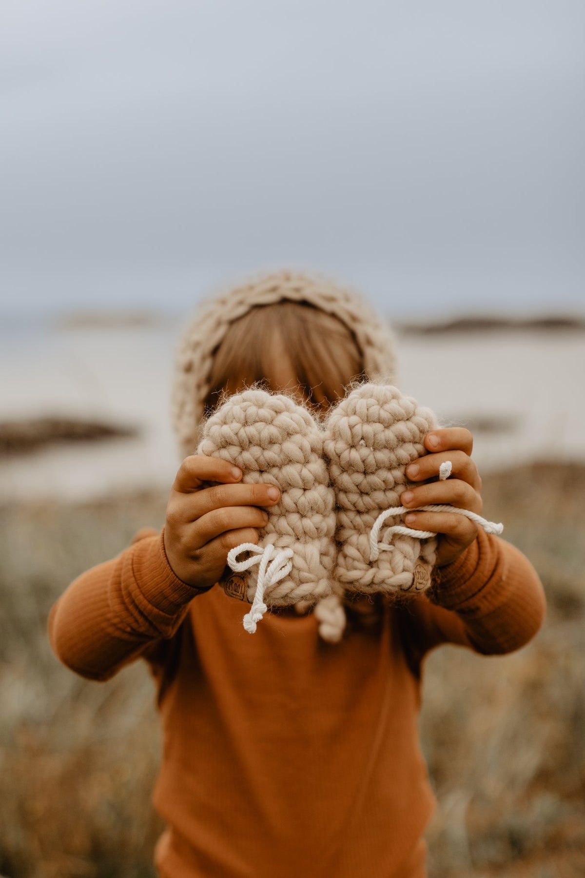 Mitaines de laine - Collection NEUTRE - Les petits Tousi