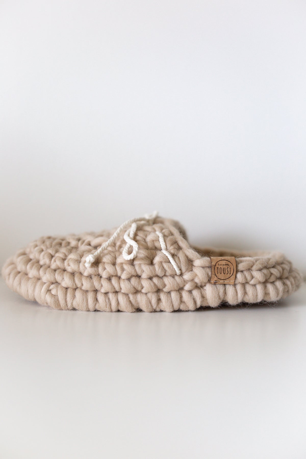Pantoufles de style Loafers ADULTE - Collection NEUTRE - Les petits Tousi