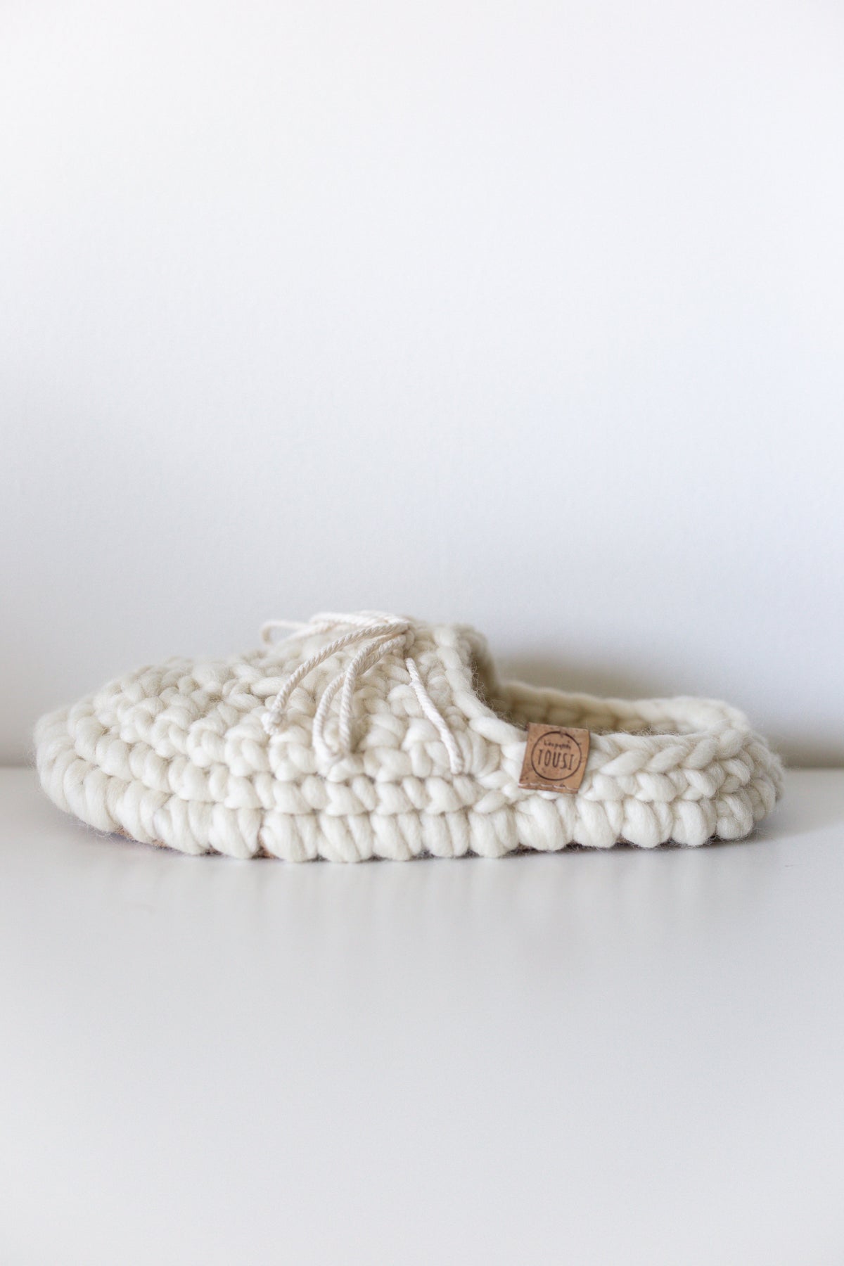 Pantoufles de style Loafers ADULTE - Collection NEUTRE - Les petits Tousi