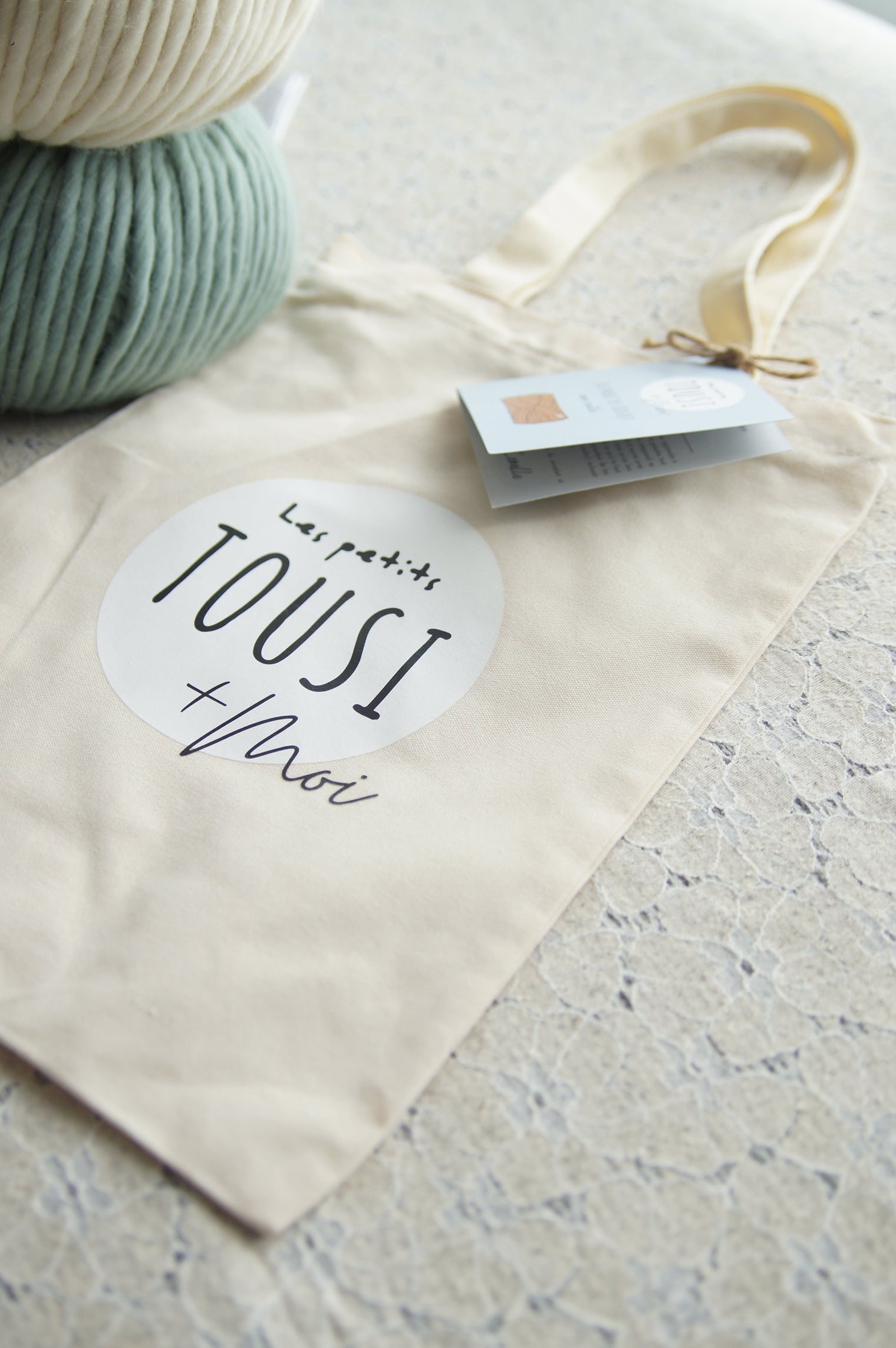 Sac style TOTEBAG avec fermeture éclair- Les petits TOUSI+moi - Les petits Tousi